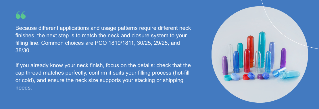 Select Neck & Closure
