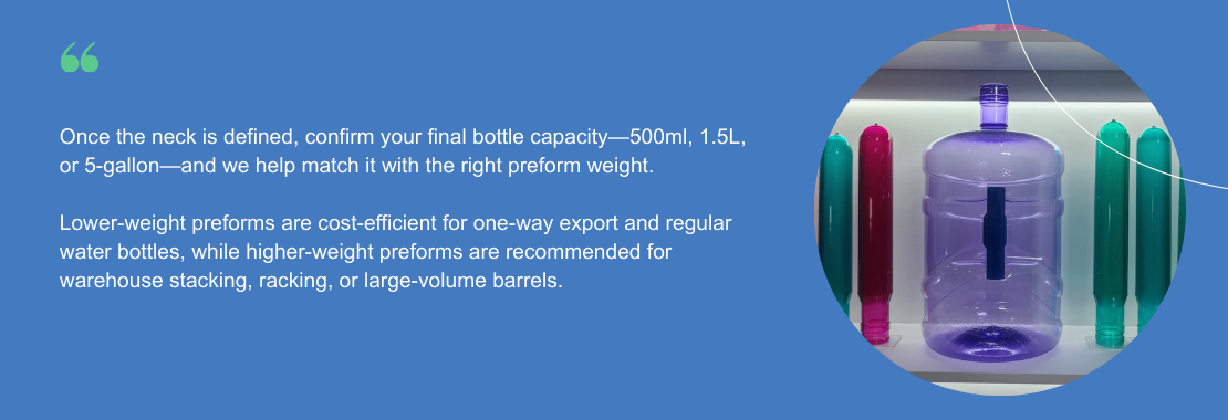 Target Bottle & Weight