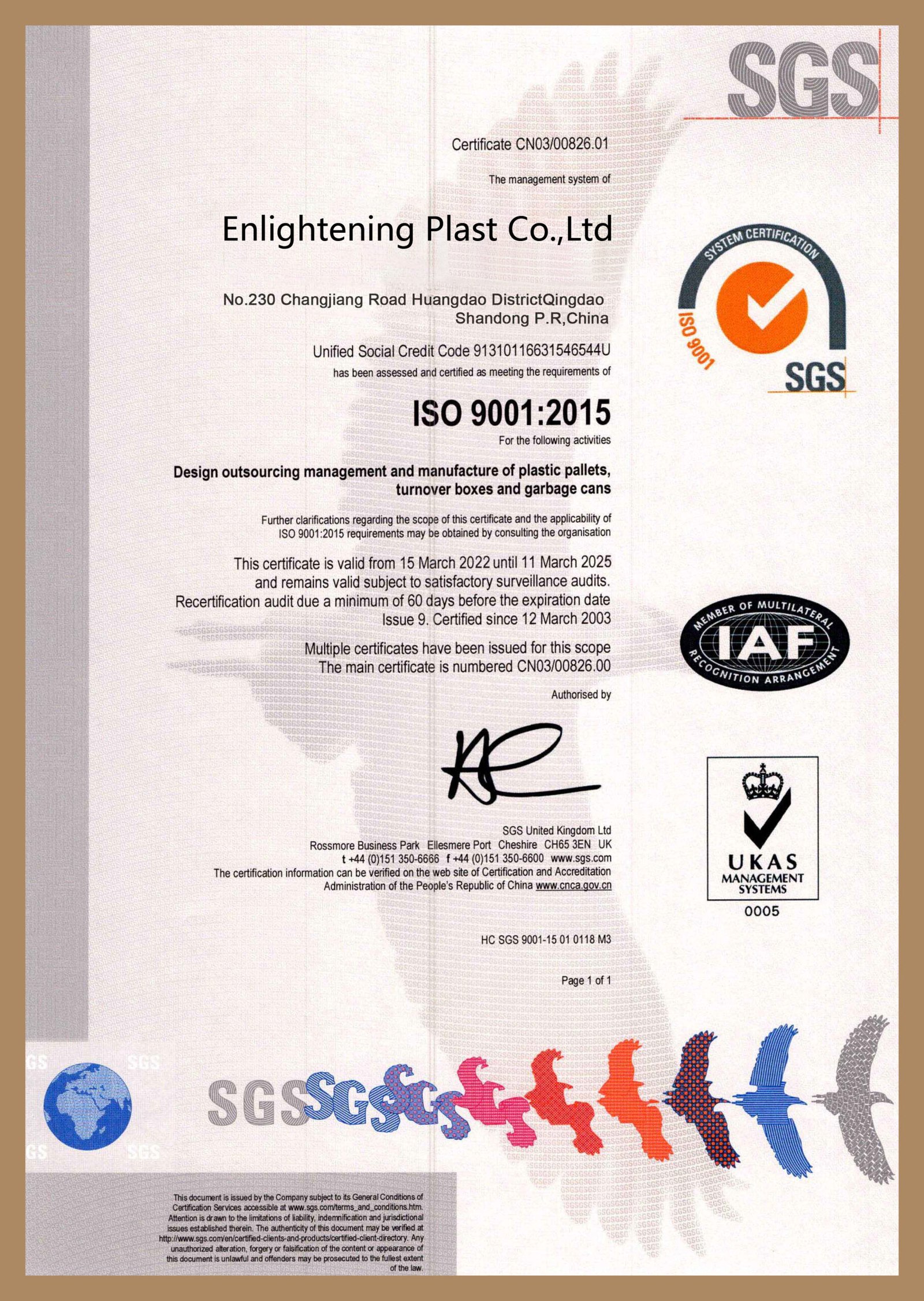 Enlightening ISO 9001