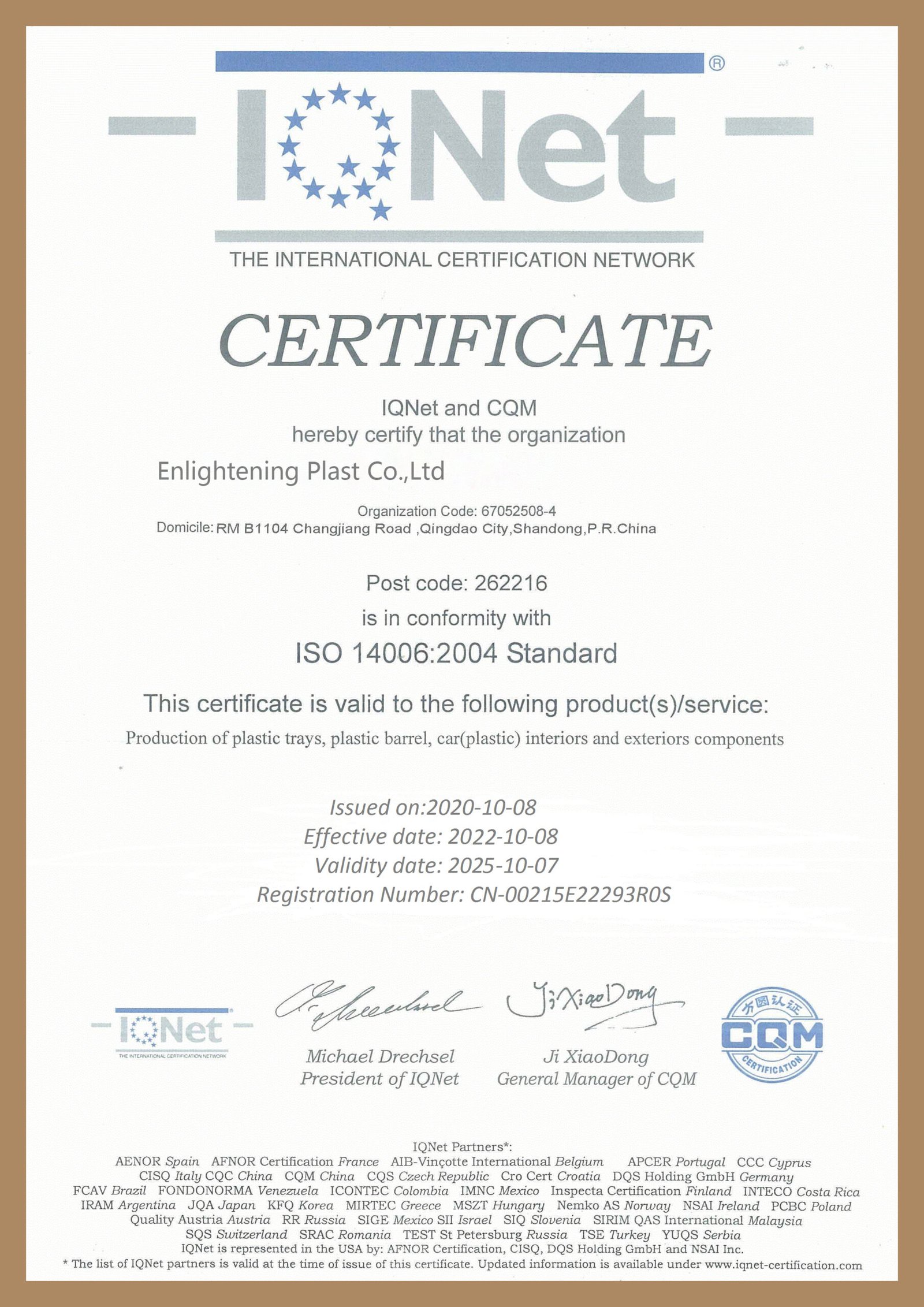 enlighten plast 14006